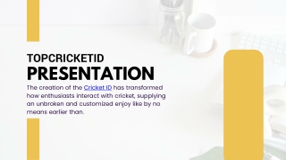 Cricket ID Online