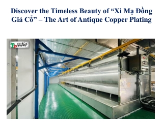 Discover the Timeless Beauty of “Xi Mạ Đồng Giả Cổ” – The Art of Antique Copper Plating