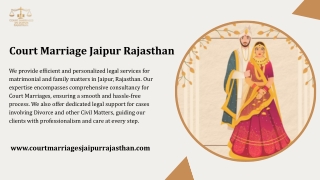 Court Marriage Jaipur Rajasthan