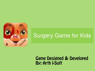 New Surgery Game for Kids Developed By GameiMax