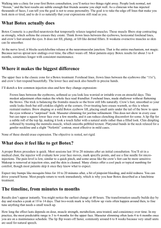 Smooth Skin Ahead: Botox for a Fresh, Rested Look