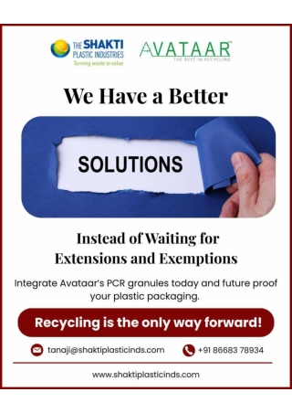 Plastic Recycled Granules