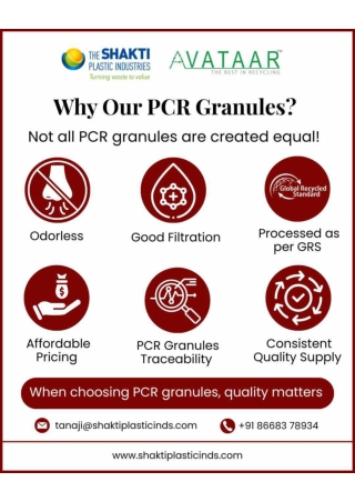 Plastic Recycled Granules