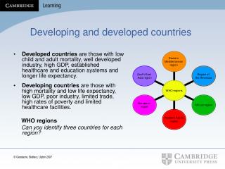 Ppt Developing And Developed Countries Powerpoint Presentation Free Download Id