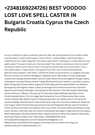 100% Guaranteed Results mudi spell homes WhatsApp:  916366024005 Return Lost