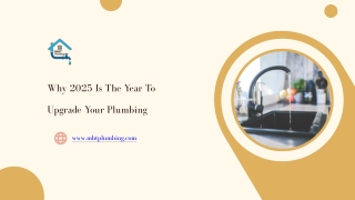 Why 2025 Is The Year To Upgrade Your Plumbing