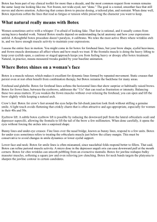 Botox for Women: Natural-Looking Rejuvenation Strategies