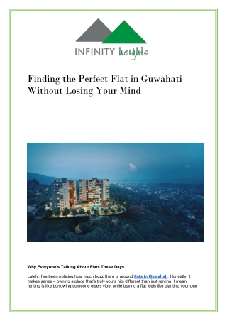 Flats in Guwahati | Premium Flats for Sale in Guwahati