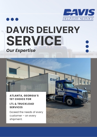 Reliable Solutions for Every Business Choosing the Best Delivery Service Hall County GA