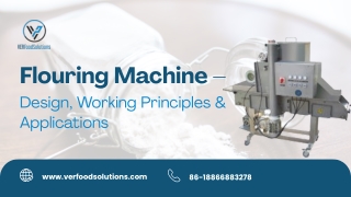 Advanced Flouring Machine for Consistent Coating Results