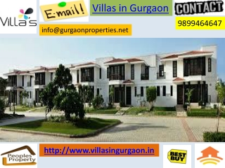 Villas in Gurgaon