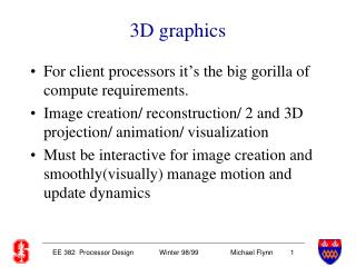 3D graphics