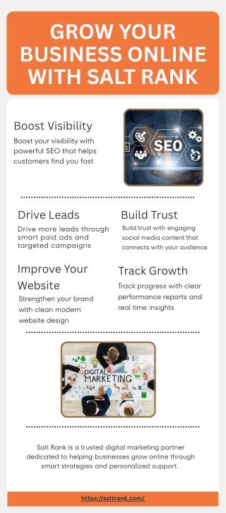Grow Your Business Online with Salt Rank