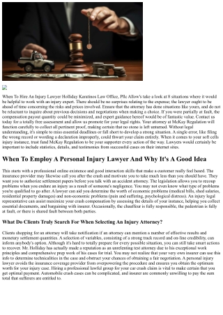 Forney Injury Attorney Number 1 Choice