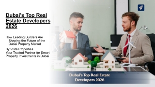 Dubai’s Top Real Estate Developers 2026