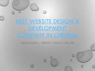 Best Website Design & Development Company in Chennai