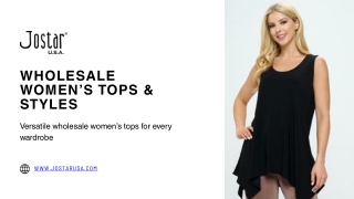 Wholesale womens tops and styles