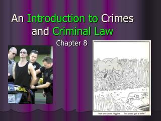 An Introduction to Crimes and Criminal Law