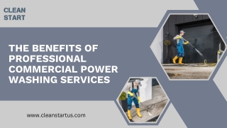 Transform Your Business Exterior with Professional Pressure Cleaning