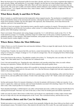 Top Botox Benefits: From Smoother Skin to Confidence Boosts