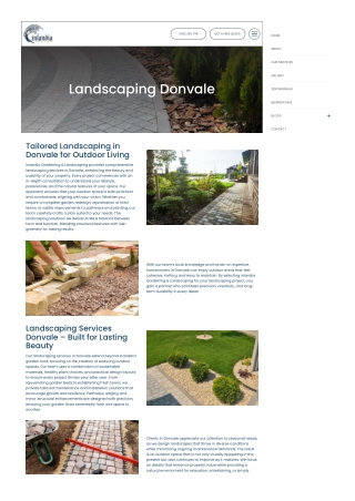 Landscaping Donvale
