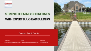 Strengthening Shorelines with Expert Bulkhead Builders