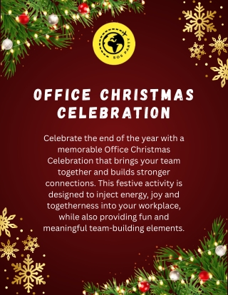 Office Christmas Celebration