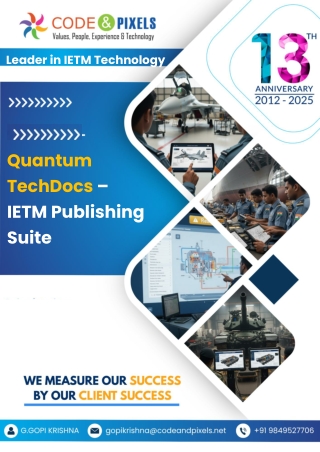 Quantum TechDocs – IETM Publishing Suite