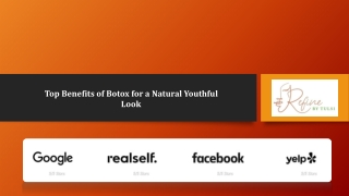 Top Benefits of Botox for a Natural Youthful Look