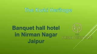 Banquet hall hotel in Nirman nagar Jaipur (1)