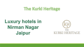 Luxury hotels in Nirman nagar Jaipur (1)