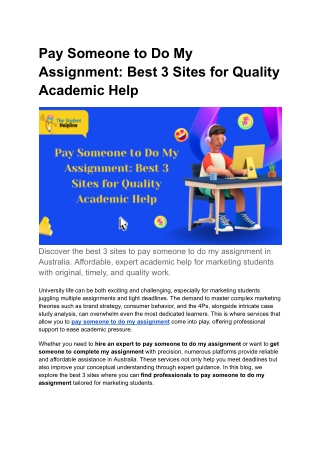 Pay Someone to Do My Assignment_ Best 3 Sites for Quality Academic Help