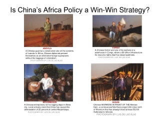 Is China’s Africa Policy a Win-Win Strategy?