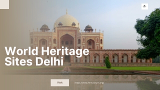 World Heritage Sites Delhi