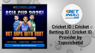 Top Cricket ID – Your Trusted Cricket ID Provider for Safe & Fast Online Access