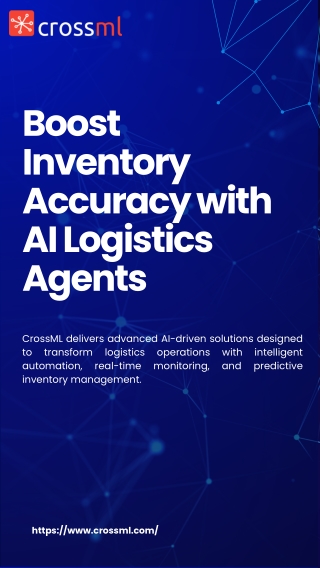 Boost Inventory Accuracy with AI Logistics Agents