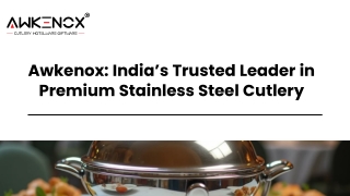 Best Hotel Cutlery Manufacturer