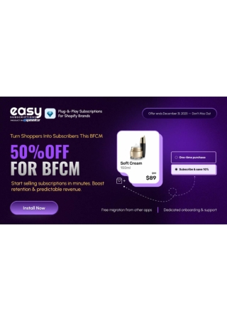 BFCM 2025: How Shopify Brands Can Use Subscribe & Save to Increase LTV