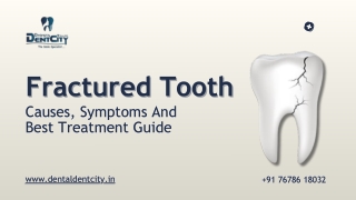 Fractured Tooth Treatment in Rohini