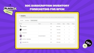 How D2C Subscription Brands Can Master Inventory Forecasting for BFCM 2025