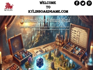 Custom Wooden Bits at Kylinboardgame