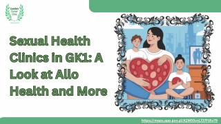 Sexual Health Clinics in GK1: A Look at Allo Health and More
