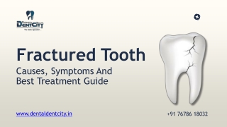 Fractured tooth treatment in Rohini