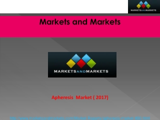 Apheresis Market worth $1.9 Bil