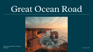 Great ocean road tour-