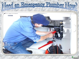 Need an Emergency Plumber Now