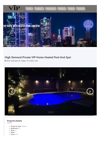 Private Luxury Home Heated Pool and Spa!