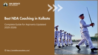 Best NDA Coaching in Kolkata