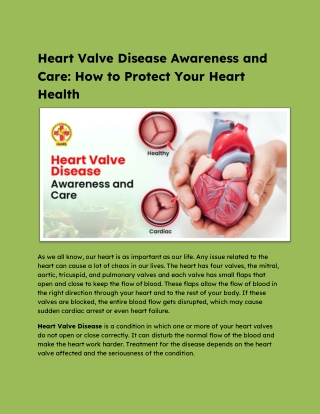 Heart Valve Disease Awareness and Care_ How to Protect Your Heart Health (1)