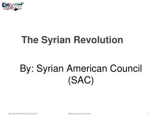 By: Syrian American Council (SAC)